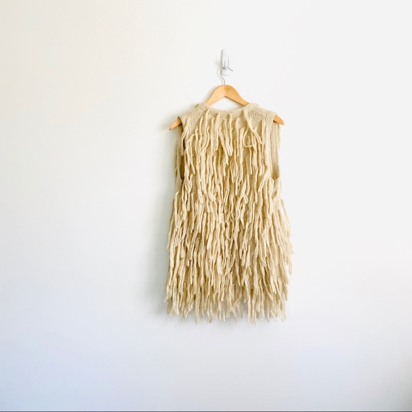 Anthropologie McGuinn Lupita Fringed Vest - Picture 6 of 8